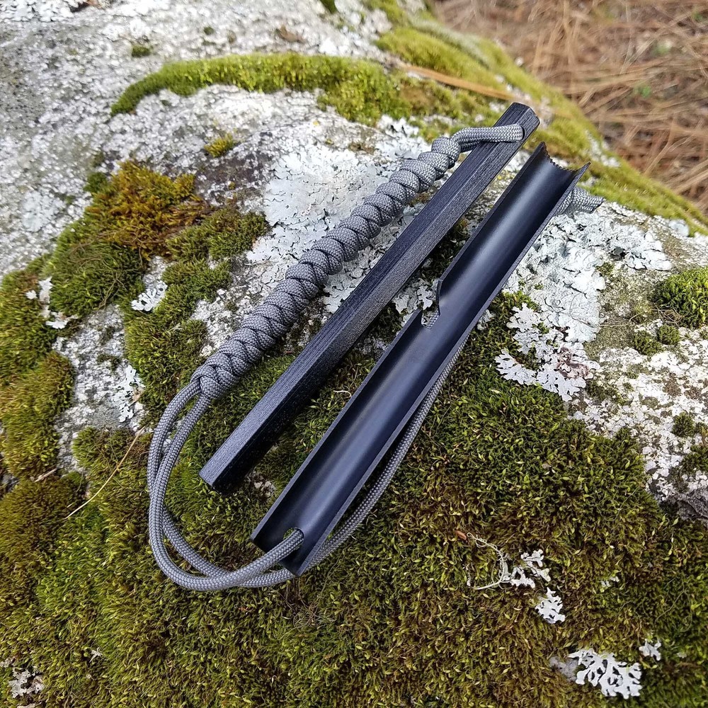 HexaLite Ferro Rod Fire Starter Large 6-Sided Shape & Easy Grip Striker