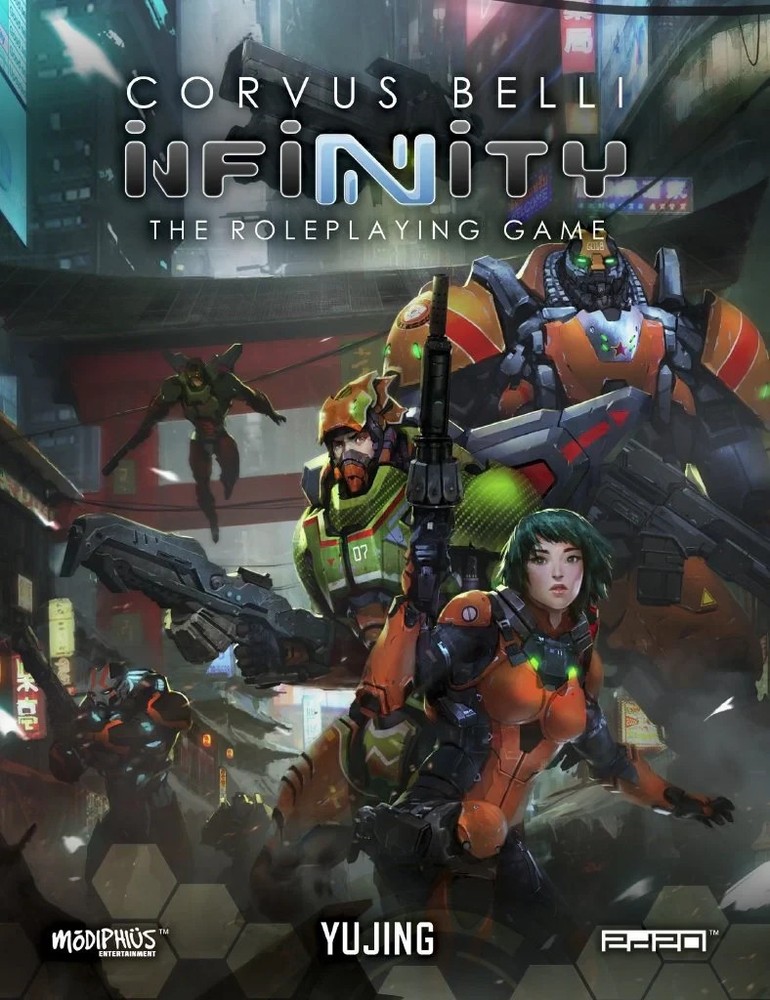 Infinity: Yu Jing Sourcebook | Infinity 2d20 RPG - Corvus Belli