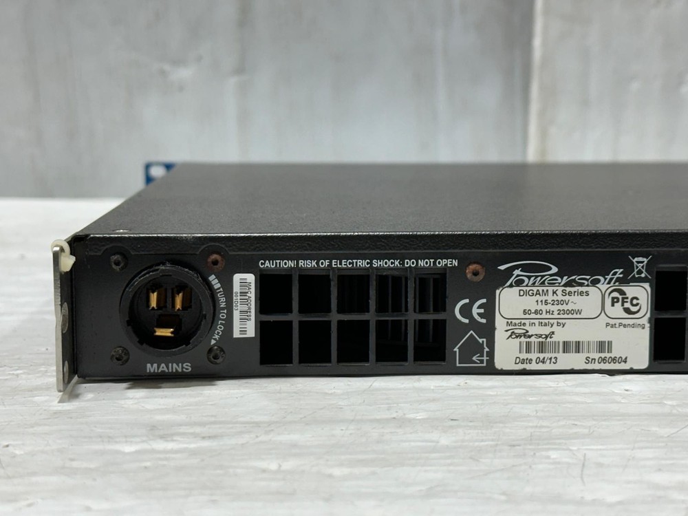 Powersoft DSP K6 7200W Power Amplifier #212 (One) TrueHeartSound