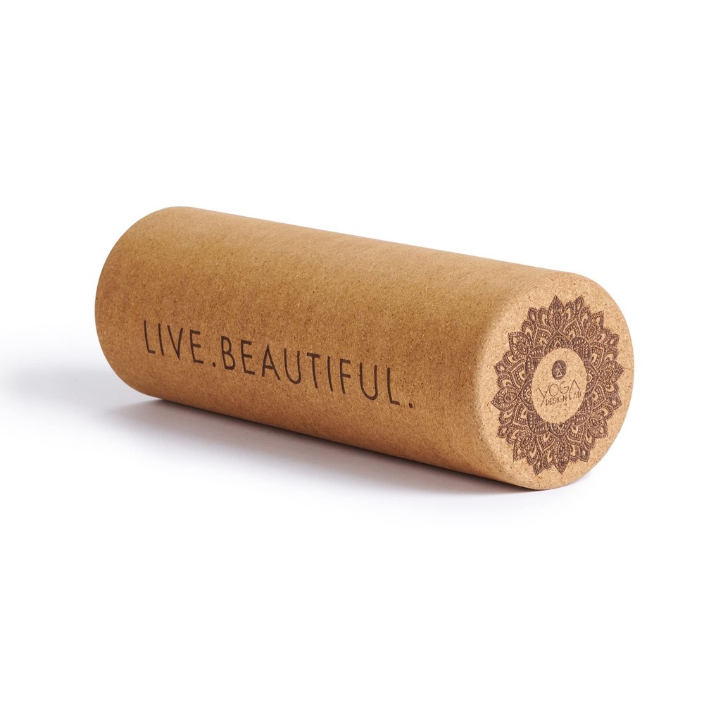 Yoga Design LAB Cork Roller - Release Tight Muscles, Improve Circulation