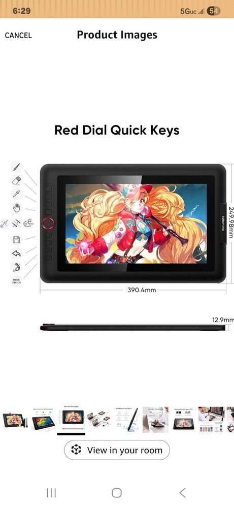 Xp-pen Artist 13.3 Pro Graphics Tablet - Black