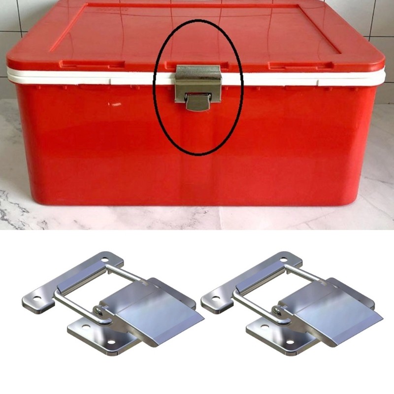 Permanent Untarnished Locking Latches Secure Sealing Mechanism Inside Use