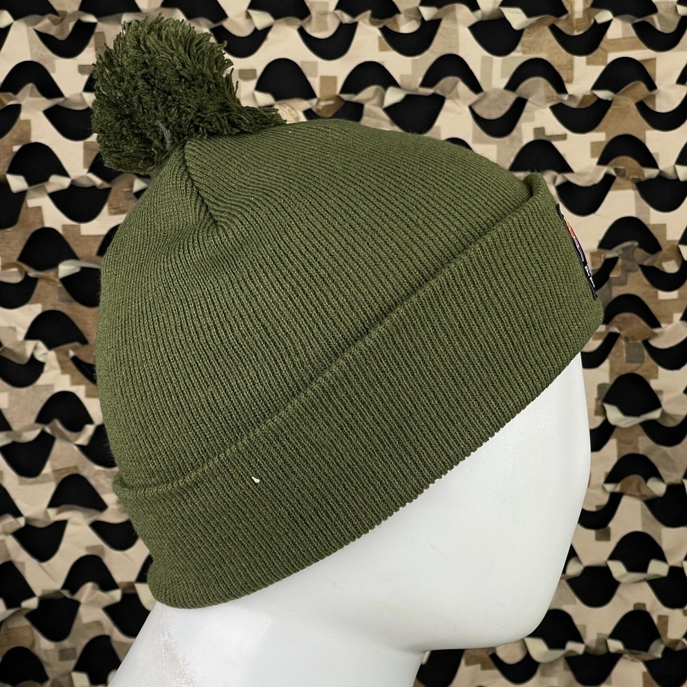 NEW Planet Eclipse Horizon Pom Beanie - Moss Green