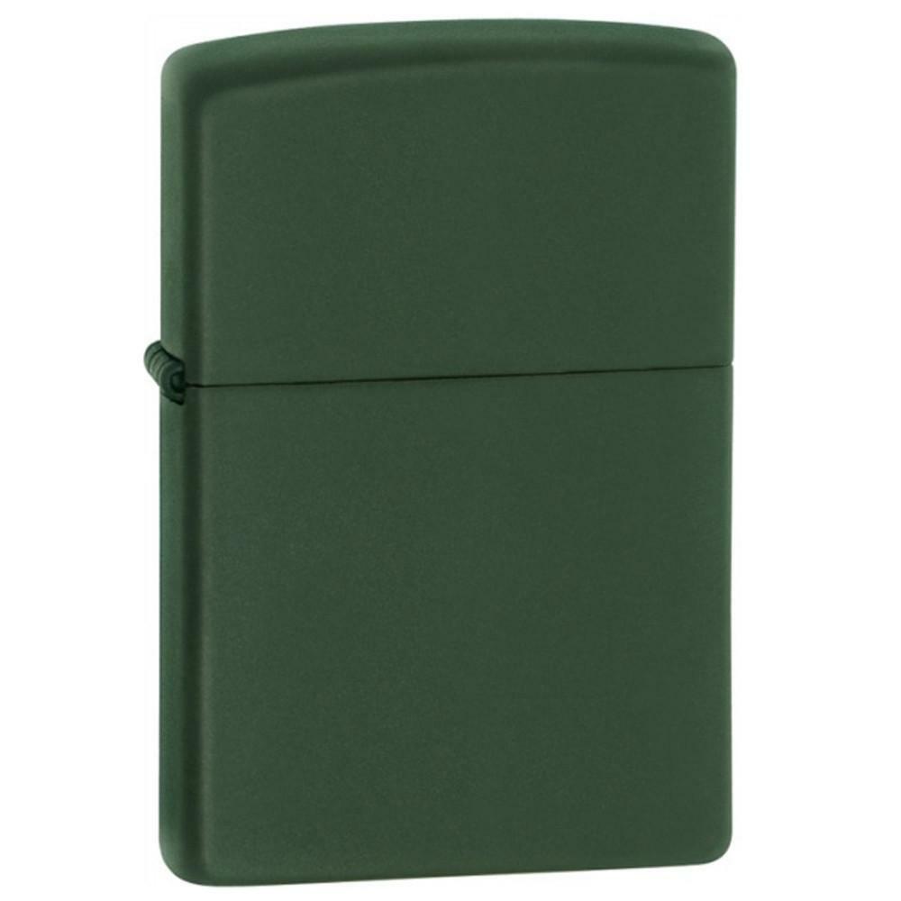 Zippo Windproof Lighter Classic Matte Green Plain (221)
