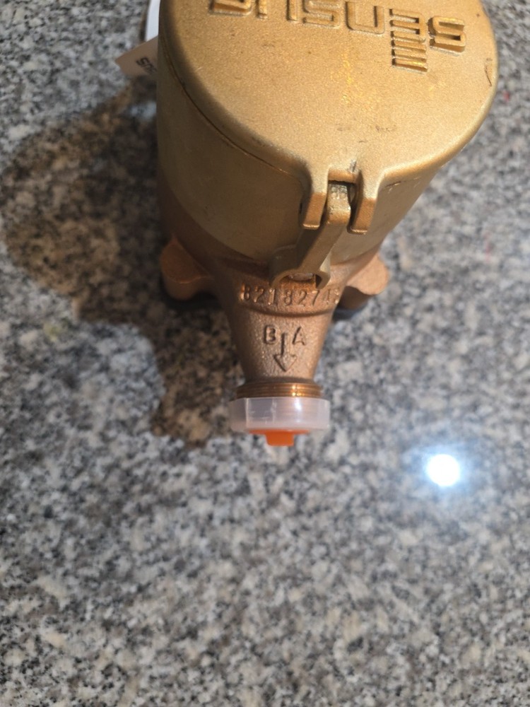 Sensus SR II 5/8" Brass Water Meter – Zero Hours – New