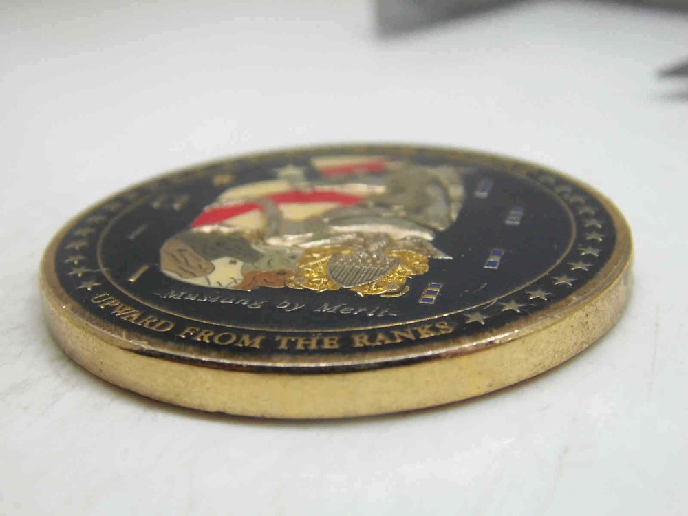 USS BAINBRIDGE DDG 96 CHALLENGE COIN