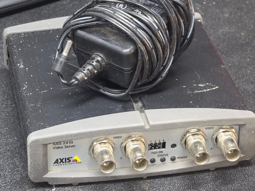 Axis 241Q 4 Channel Network Video Server 0185-001-01 (Used)
