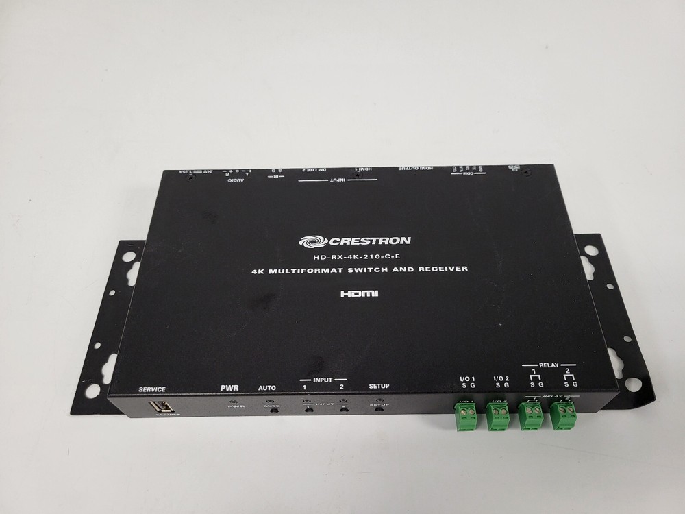 Crestron HD-RX-4K-210-C-E Multiformat Switch Transmitter (No Power Adapter)
