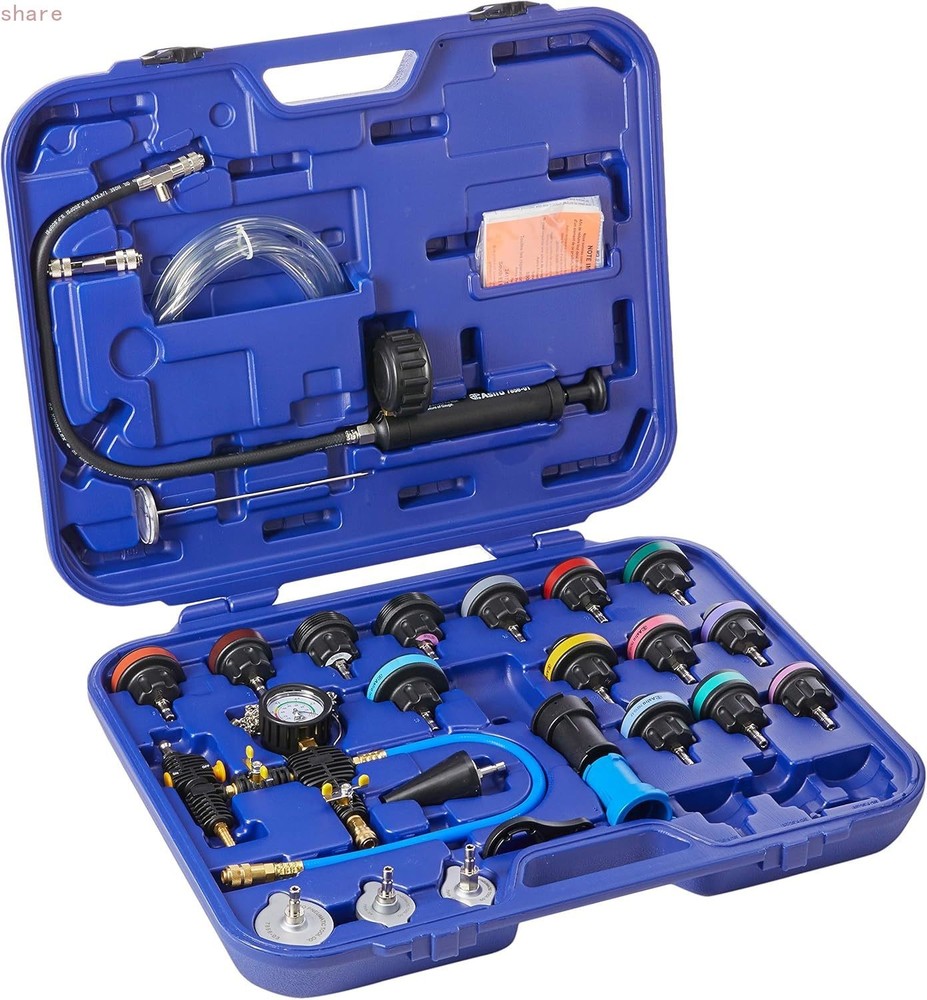 Astro Tools Universal Radiator Pressure Tester & Vacuum Type Cooling System Kit