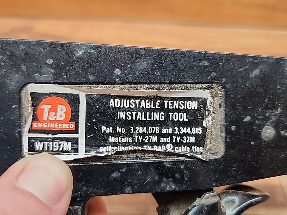 Thomas & Betts Cat No WT-197M Adjustable Tension Installing Tool T&B