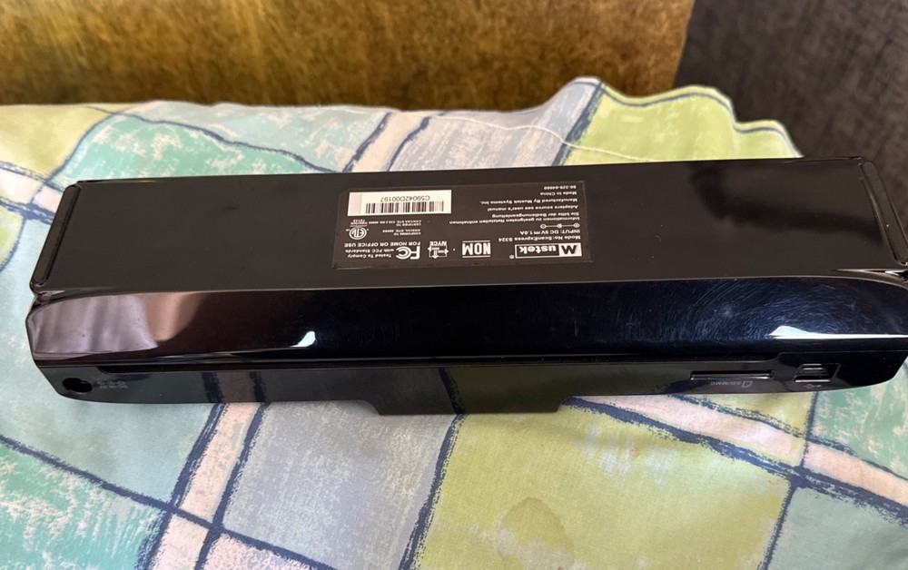 Mustek ScanExpress S324 Black Handheld Scanner