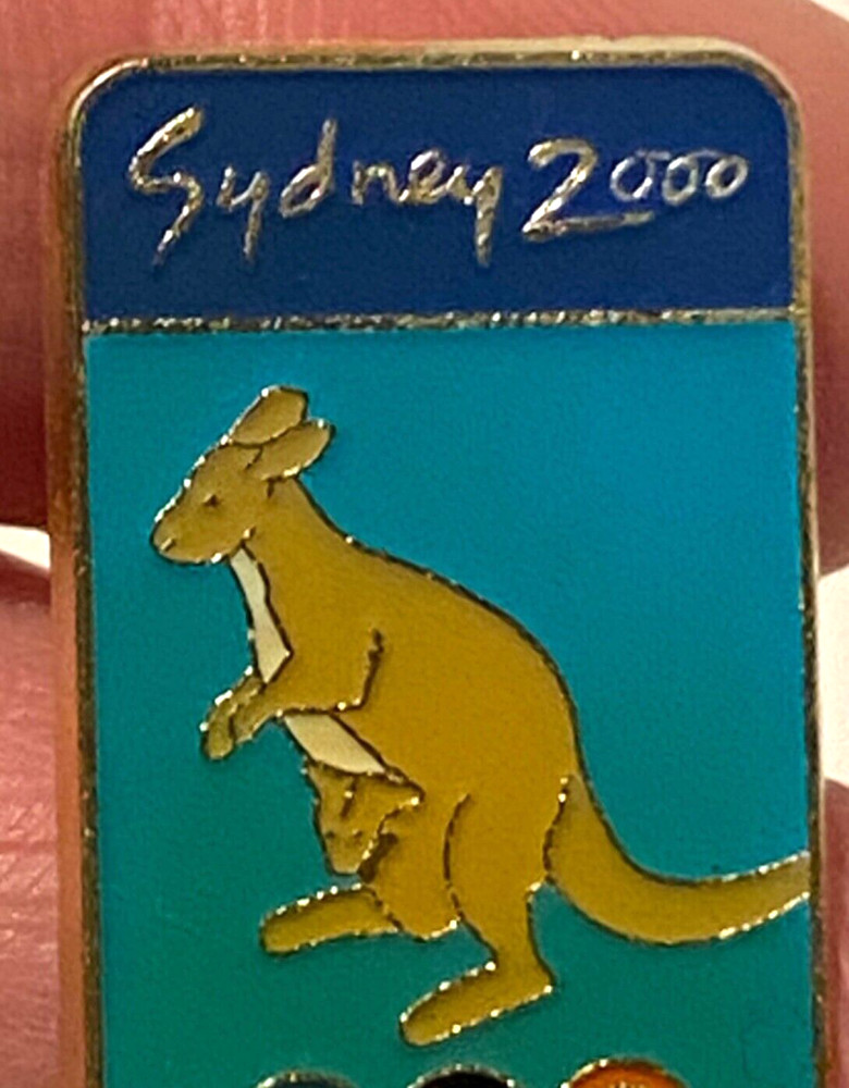 2000 Sydney Olympics Pin Coca Cola Kangaroos