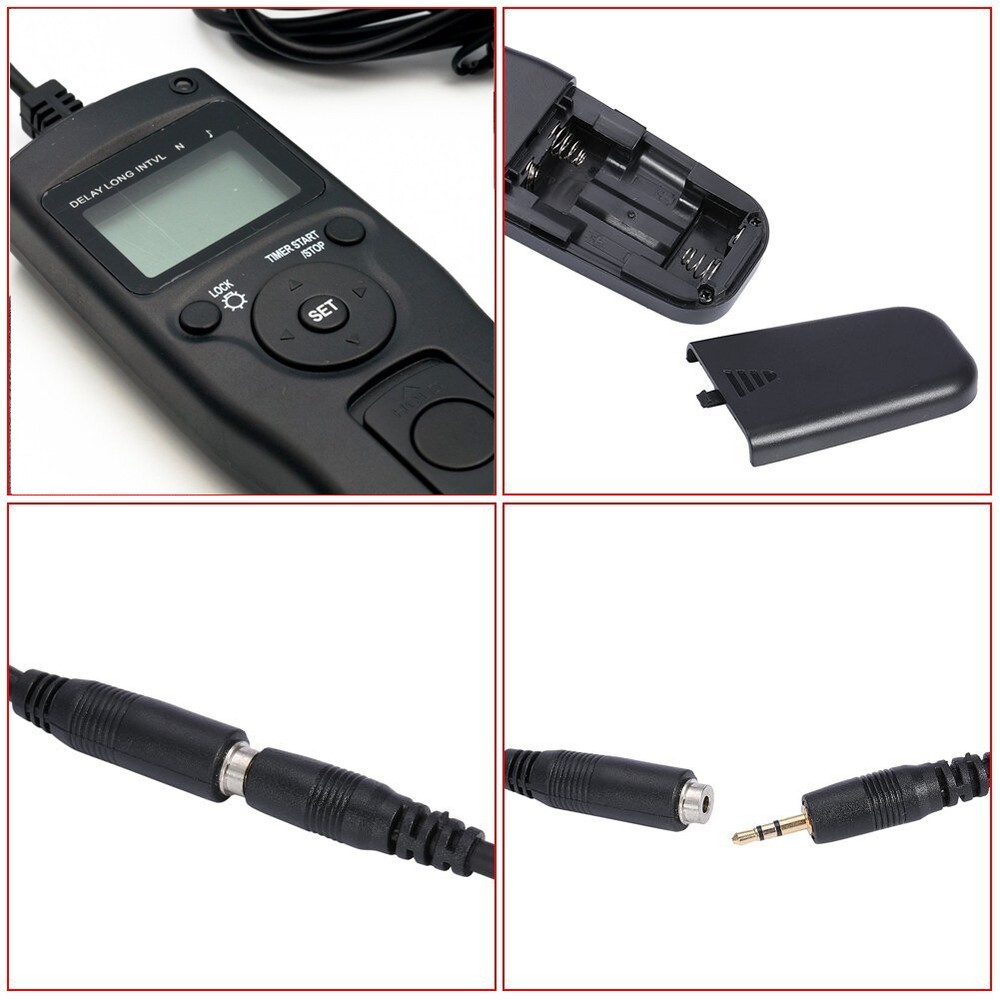 Intervalometer Timer Remote Control Shutter Release for Sony A6000 A6100 A6600