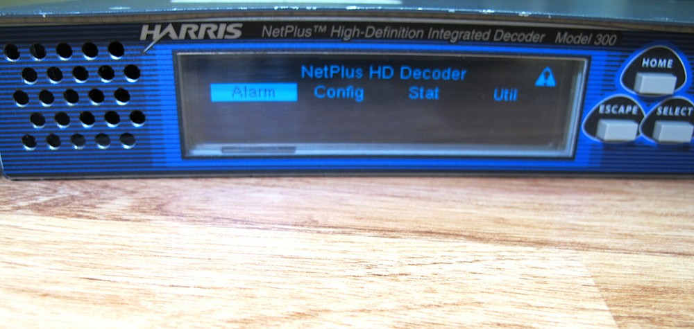 Used Harris Net Plus High Definition Integrated Decoder Model 300