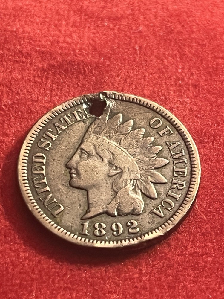 1892 indian head cent BN44