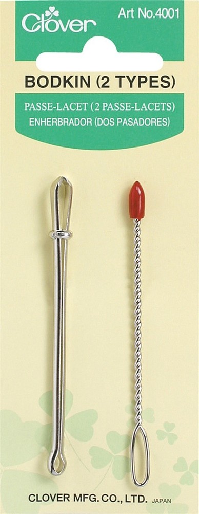 Clover 4001 Bodkin - 2 Styles-Assorted 2/Pkg