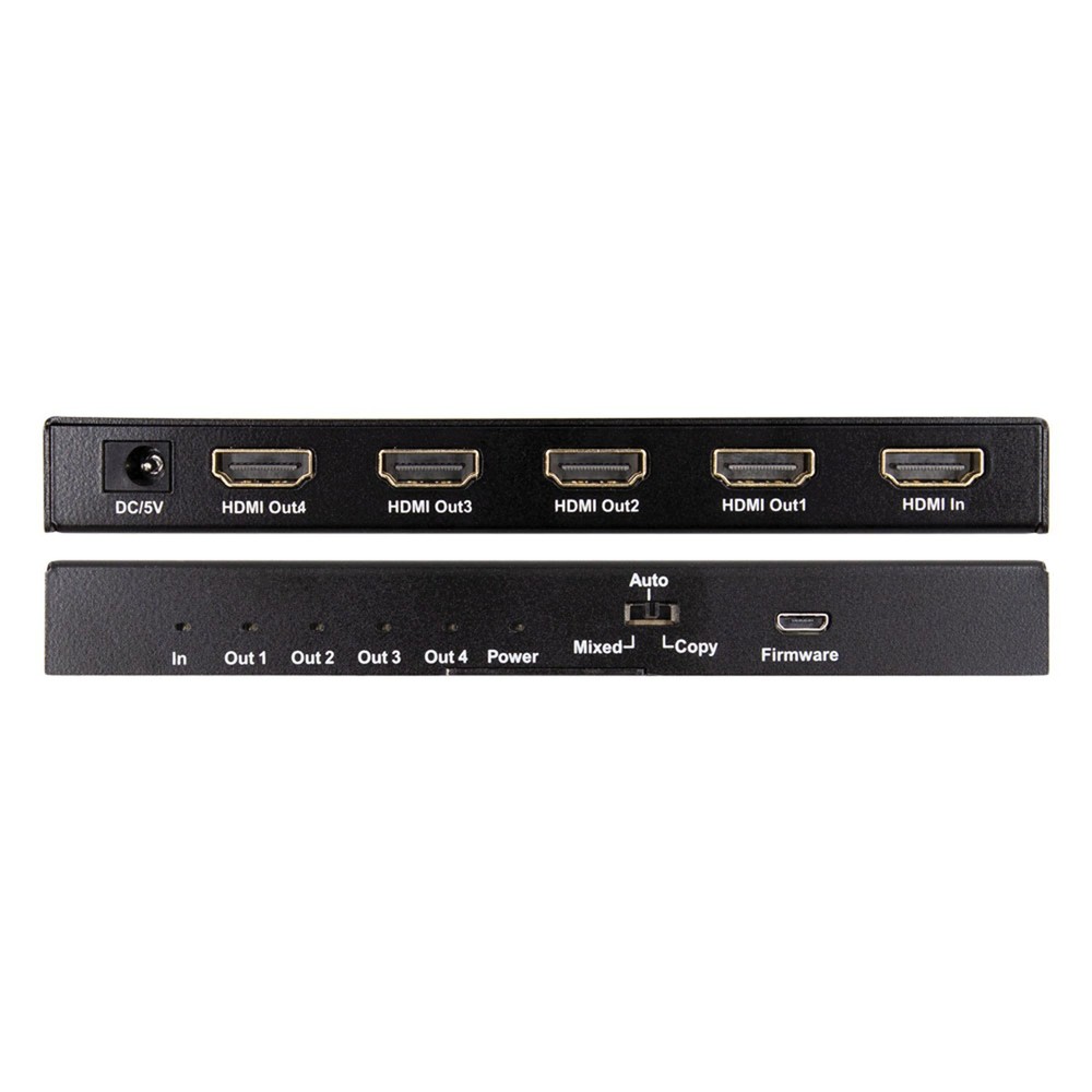 HDMI Scaling Splitter 1 Input 4 Outputs CS-1X4HDMSPL5