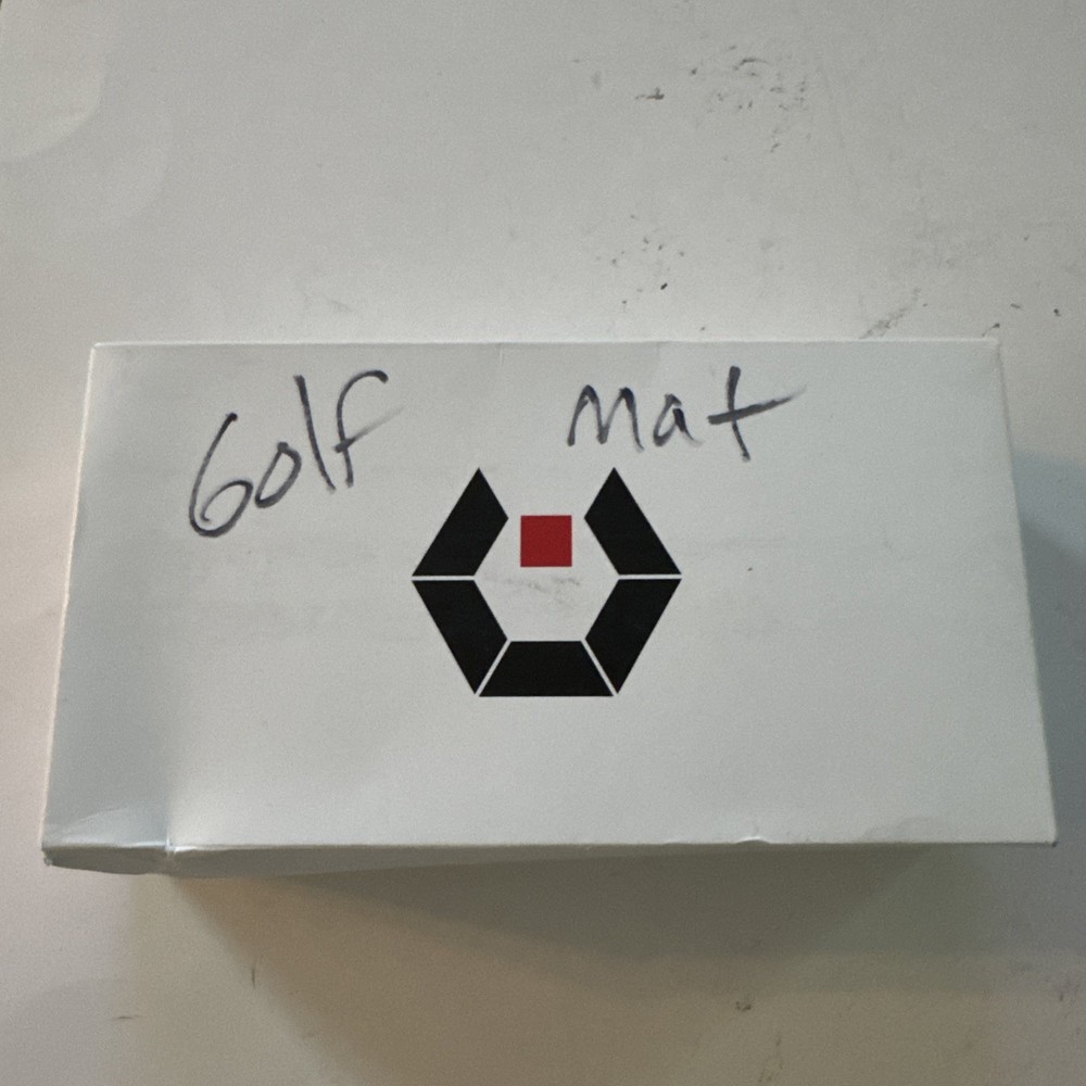 Golf Swing Path Trainer Mat Feedback Practice Aid