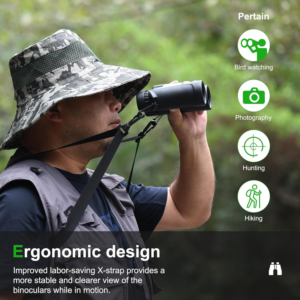 Binocular Harness Strap, X-shaped Decompression Binocular Strap, Cross Binocu...