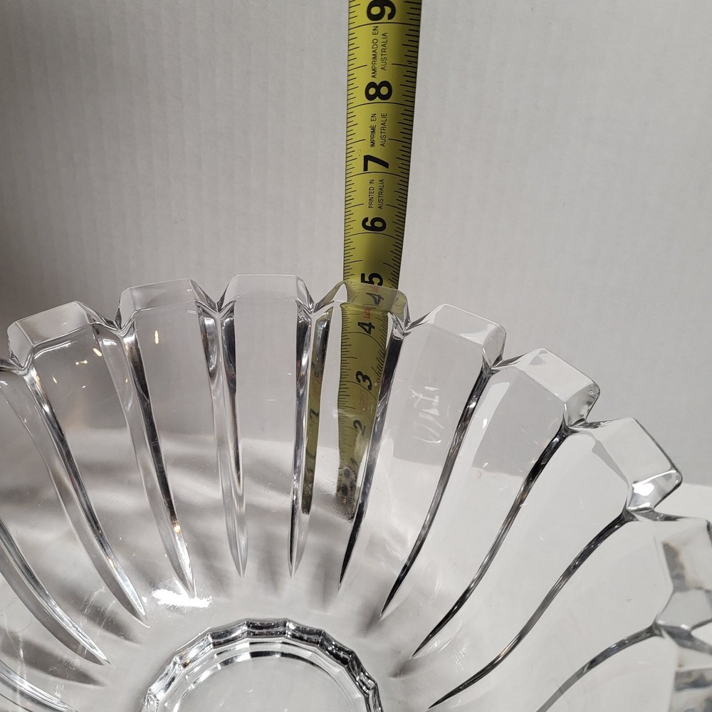 Crystal Bowl Heavy Large 10" GRS