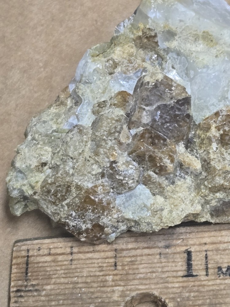 Beautiful Grossular garnet from Bishop