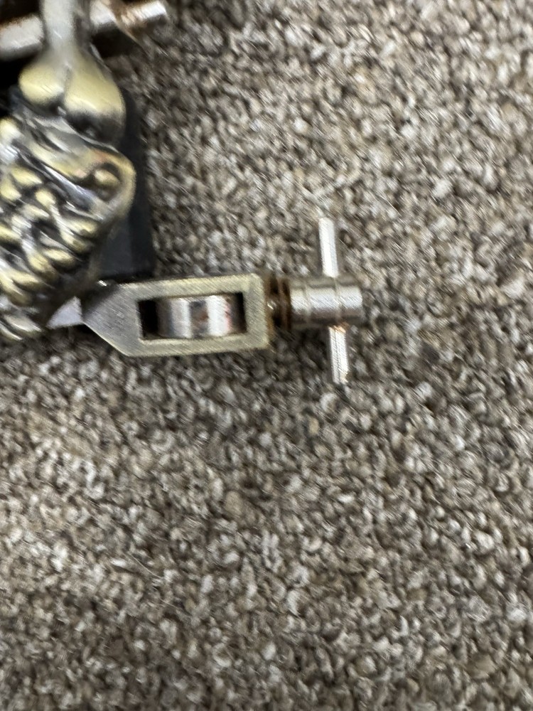 Solid Brass Skull Coil Tattoo Machine Untested SKU:A