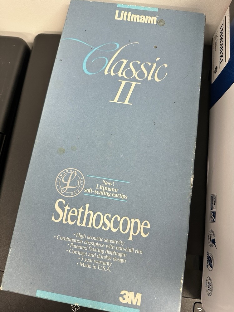 3M Littmann Classic II stethoscope.