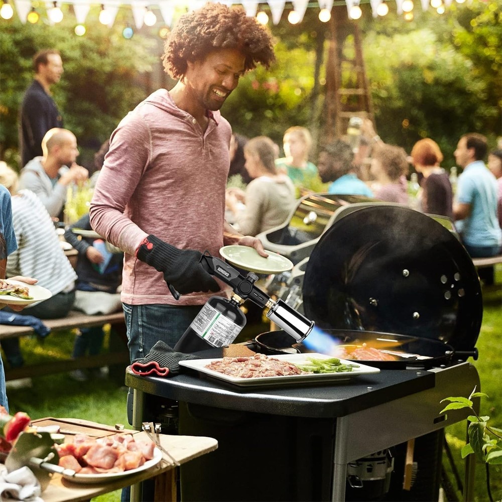 Powerful Propane Torch for Grilling & Cooking