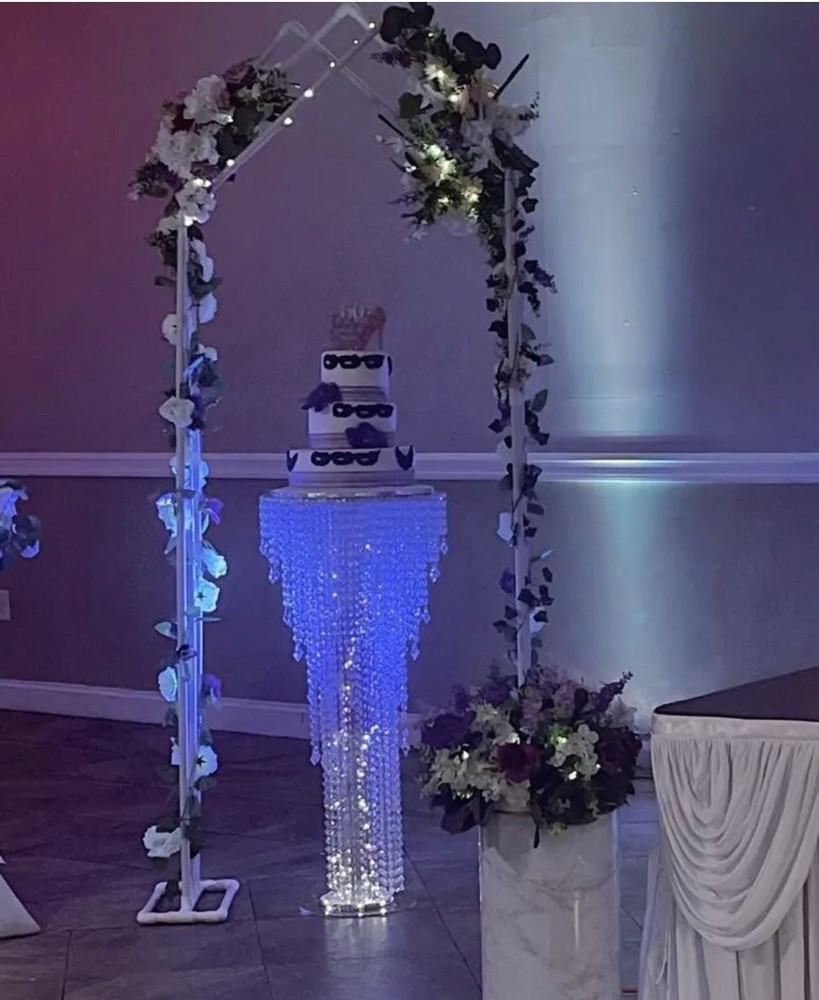 Wedding cake TABLE for Cake Stands Crystal Cake Table 12inch