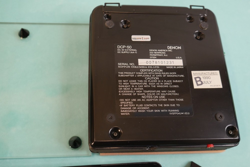 Denon DCP-50 Discman :: Completely Restored