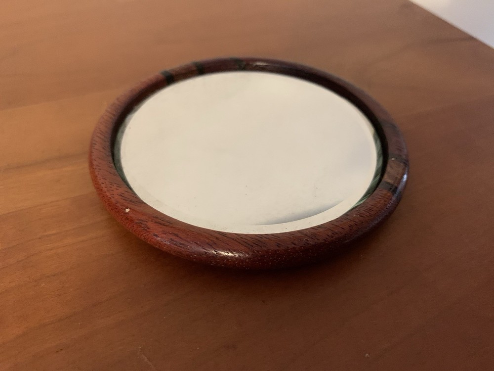 Handmade Mirror With Cloth Pouch