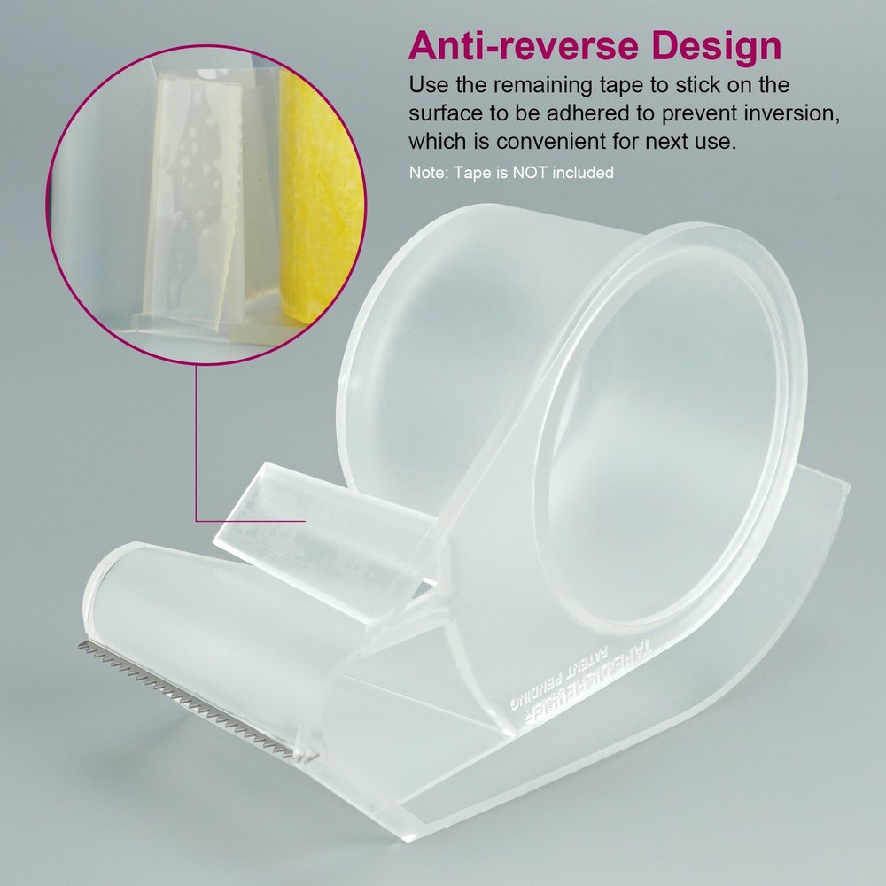 LINCO Handheld Packaging Tape Dispenser - Translucent