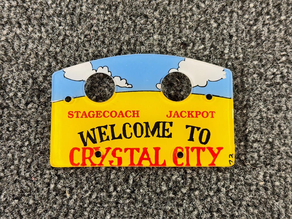 Data East Maverick Pinball Machine Playfield Plastic NOS