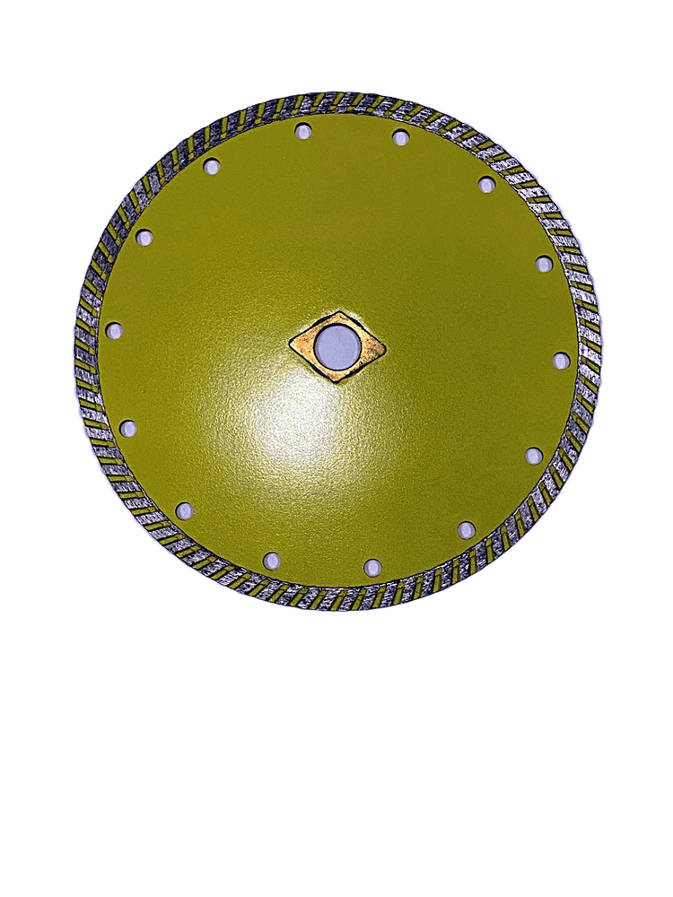 2 Pack 7" Diamond Saw Blade Cut Tile Stone Masonry Bricks Multi Purpose Dry Wet