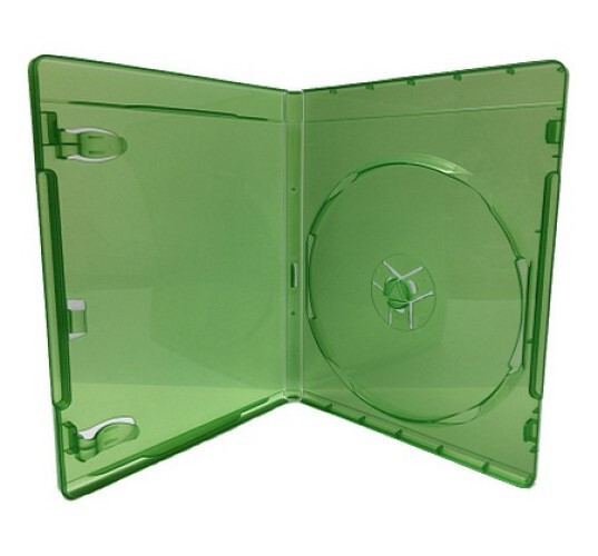 50pcs 12mm XboxOne standard single DVD Blu-Ray DVD CD Disk Game Case Replacement