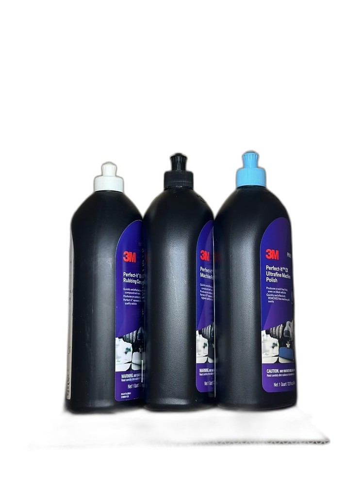 DAMORU Perfect It Buffing and Polishing Kit - 36060(Rubbing Compound),...