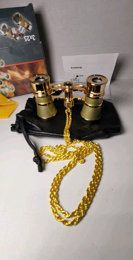 3X25 Binoculars Low-Light Vision Telescope Compact High Definition Open Box New.