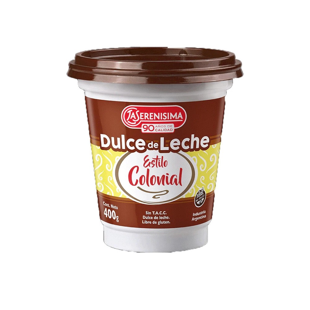 SERENISIMA / DULCE DE LECHE X 400/G    PACK X 2