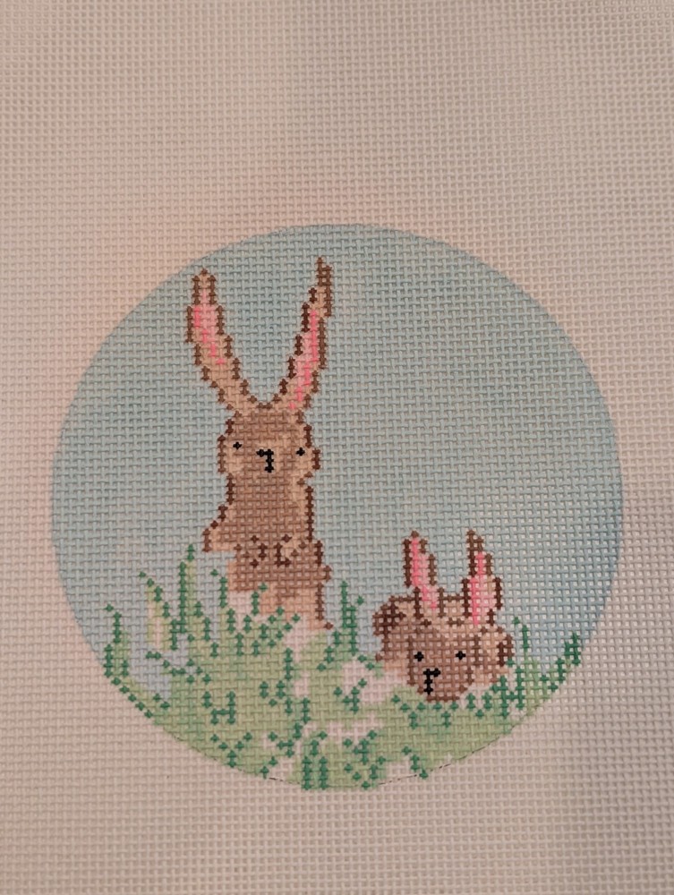 Love by Bug Bunny 2 (WLBB05) Needlepoint Canvas