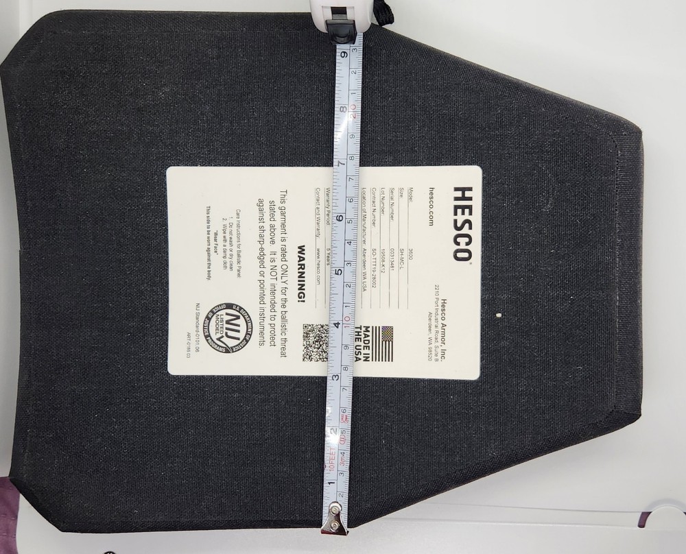 Hesco 3600 Series Ballistic Plate
