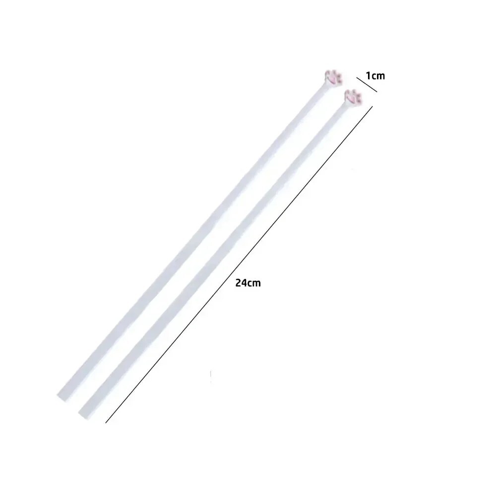 Cat Paw Chopsticks for Kids Learning Training Reusable Tableware Helper