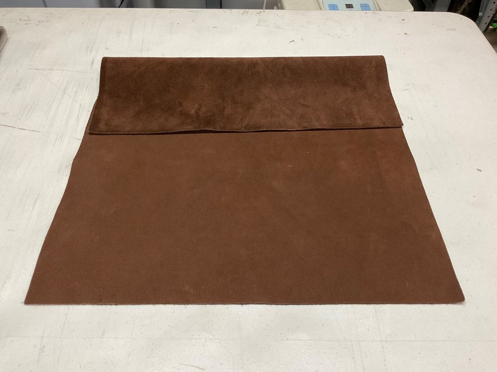 Leather 4 piece panels Top Quality Large 18"x 24" Cognac