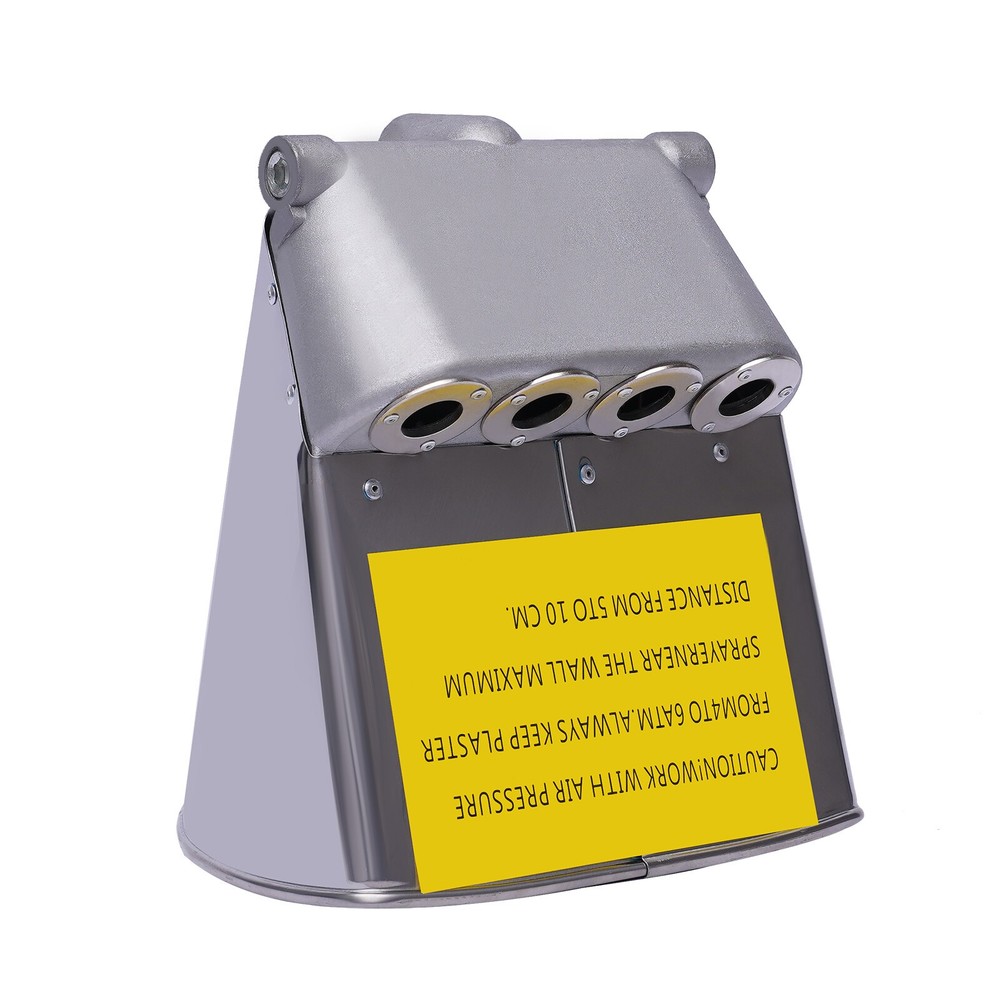 4-Jet Stucco Sprayer for Mortar and Plaster - Efficient Wall Application