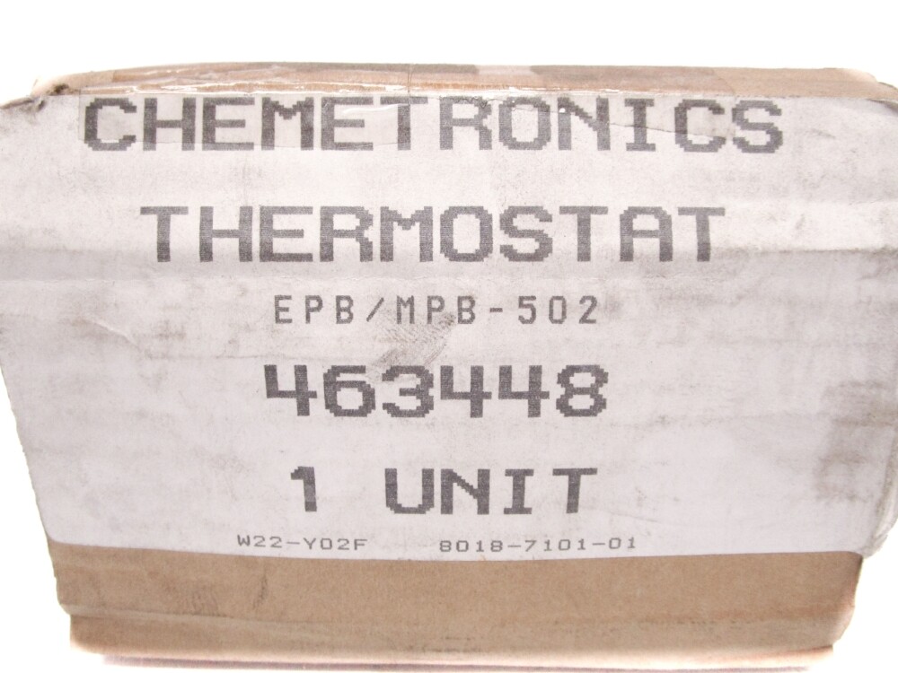 CHEMETRONICS EPB/MPB-502 W22-Y02F NSMP