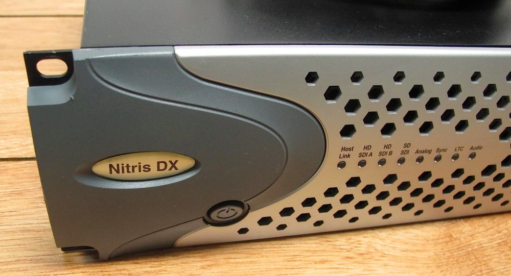 Avid Nitris Dx w/ Host PCIe Card & Cable -Tested in HD & SD