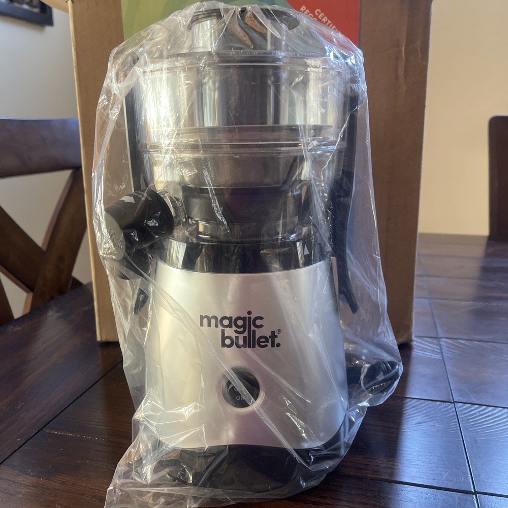 Magic Bullet Mini Juicer, 400-Watt, Silver, MBJ10100 - Refurbished