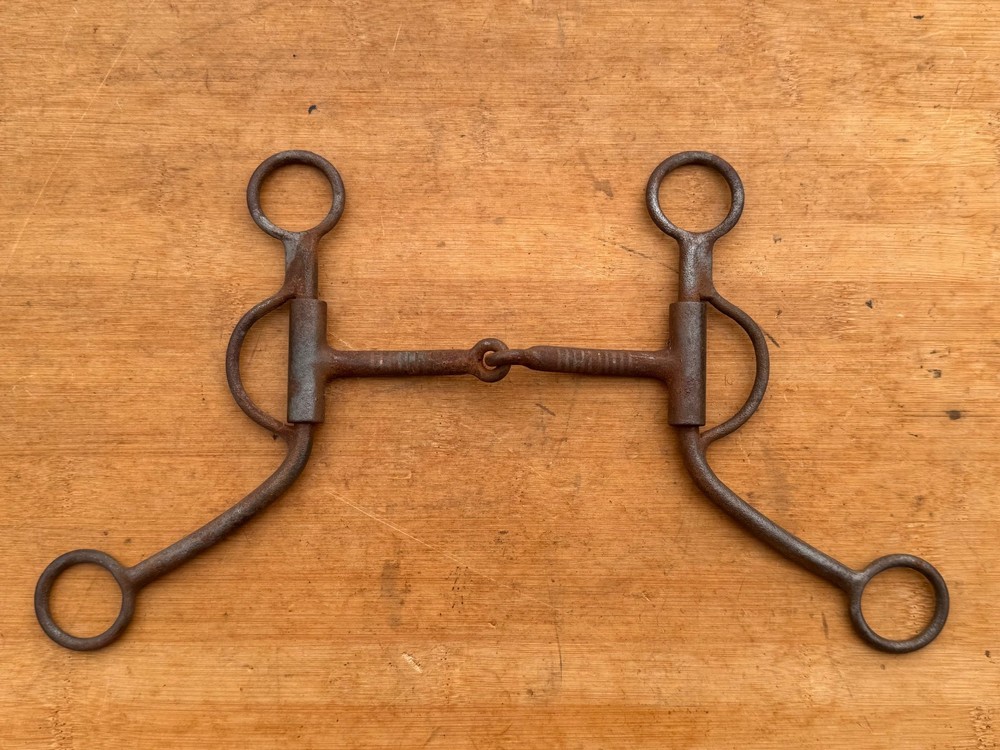 GREG DARNALL Smooth Mouth Loomis Shank Western Bit ~ 5"