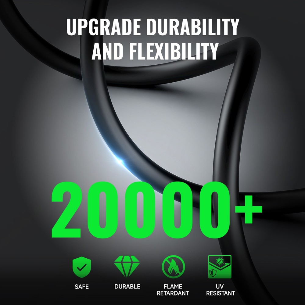 50Amp RV Power Generator Inlet Box NEMA L14-50P 125/250V 15-25FT Weatherproof US