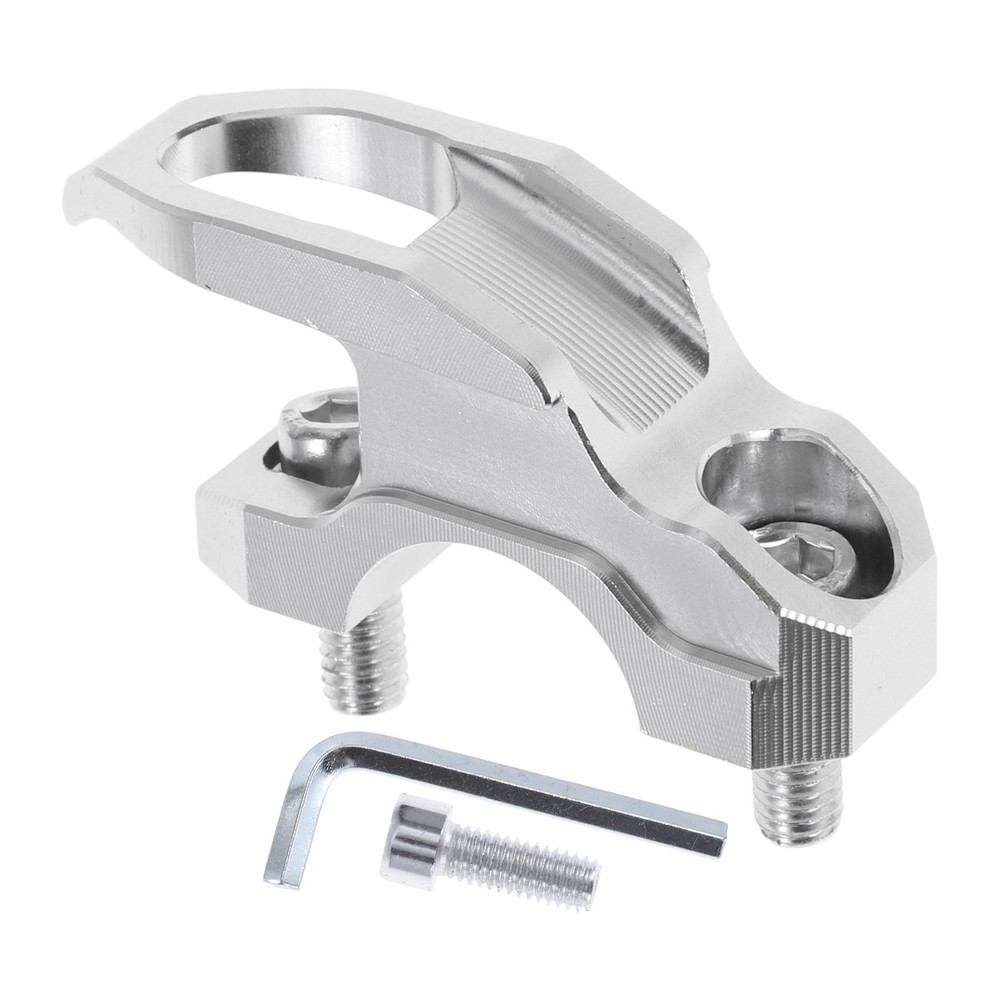 Motorcycle hook 1 set silver 49mm