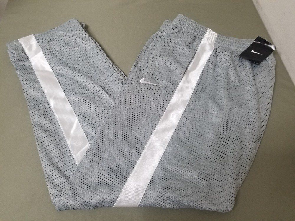 New Womens Nike Mesh Basketball Drawstring Athletic Pants.